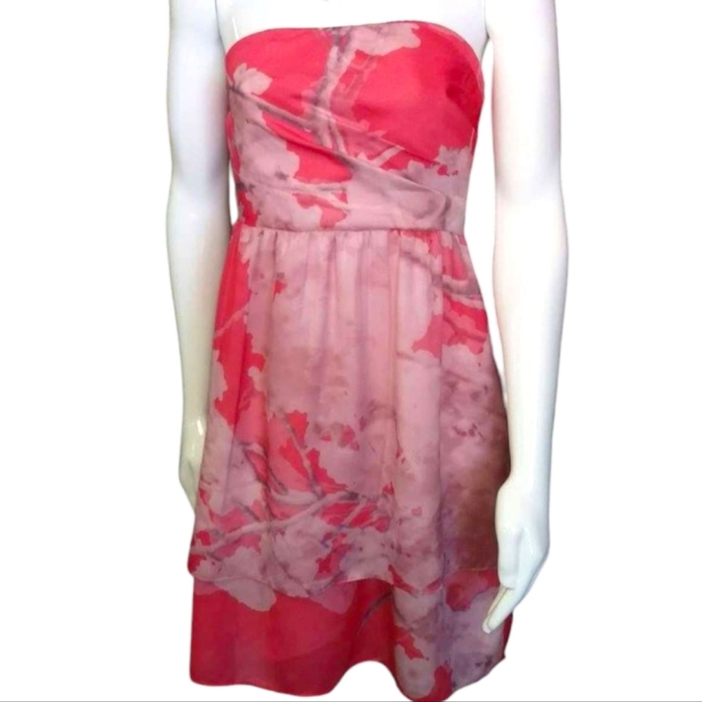 Beautiful  floral water color dress From The Limited Size 12